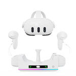 Supporto da parete per ricarica VR compatibile Meta Quest e Pico