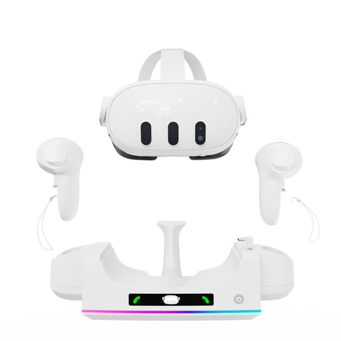 Supporto da parete per ricarica con supporto universale per VR iplay con illuminazione RGB, HBV-Q18