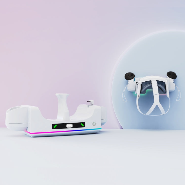 Supporto da parete per ricarica VR compatibile Meta Quest e Pico