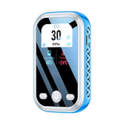 Rilevatore portatile di monossido di carbonio, allarme di rilevamento domestico esterno, D6 Gray, D6 Blue