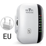 Ripetitore WIFI wireless da 300 Mbps, amplificatore di segnale di percorso 2.4G, versione a 7 luci, US Plug, EU Plug, UK Plug, AU Plug
