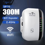 Ripetitore WIFI wireless da 300 Mbps, amplificatore di segnale di percorso 2.4G, versione a 7 luci, US Plug, EU Plug, UK Plug, AU Plug