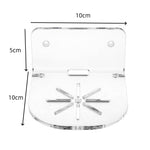 Set 3 staffe da parete in acrilico per baby monitor