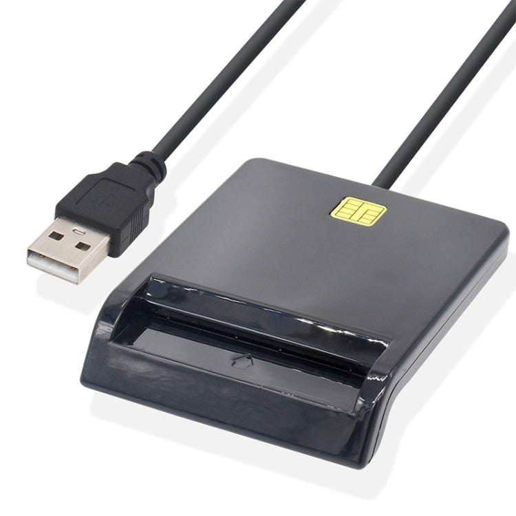 Lettore intelligente di schede IC USB 2.0 / carte bancarie / carte d'identità / schede SD, XJF-607