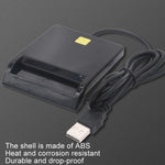 Lettore schede IC USB 2.0 per carte bancarie e SD