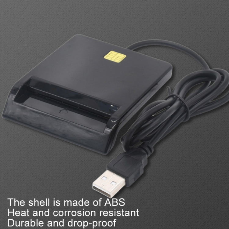 Lettore schede IC USB 2.0 per carte bancarie e SD