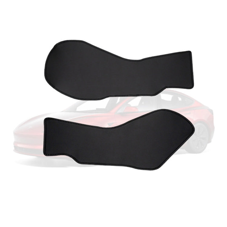 Per il cuscinetto protettivo anti-calcio laterale della console centrale Tesla, For 2024 Model 3 Driver Passenger Inner Side TPE, For 2024 Model 3 Driver Passenger Inner Side Leather, For 2024 Model 3 Rear Row TPE, For Model 3 Center Console Sides TPE ...