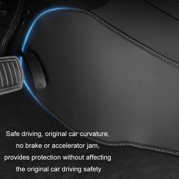 Per il cuscinetto protettivo anti-calcio laterale della console centrale Tesla, For 2024 Model 3 Driver Passenger Inner Side TPE, For 2024 Model 3 Driver Passenger Inner Side Leather, For 2024 Model 3 Rear Row TPE, For Model 3 Center Console Sides TPE ...