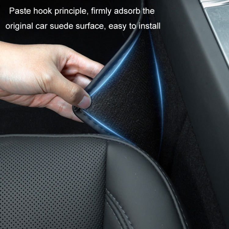 Per il cuscinetto protettivo anti-calcio laterale della console centrale Tesla, For 2024 Model 3 Driver Passenger Inner Side TPE, For 2024 Model 3 Driver Passenger Inner Side Leather, For 2024 Model 3 Rear Row TPE, For Model 3 Center Console Sides TPE ...