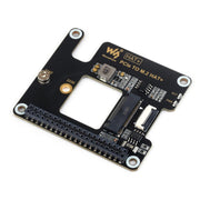 Waveshare per Raspberry Pi 5 Adattatore PCIe a M.2, protocollo NVMe SSD M.2, Basic Kit, Basic Kit + 128GB, Basic Kit + 256GB