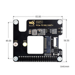 Adattatore PCIe a M.2 NVMe per Raspberry Pi 5