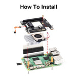 Adattatore PCIe a M.2 NVMe per Raspberry Pi 5