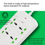 Multipresa con protezione anti-fulmine 6 prese 4 USB 2 PD