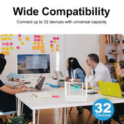 Router wireless CPE 4G Plug-In, hotspot di rete WiFi 6, spina UE, EC21