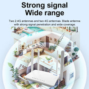 Router wireless CPE 4G Plug-In, hotspot di rete WiFi 6, spina UE, EC21