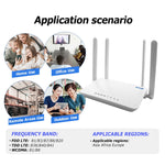 Router wireless CPE 4G Plug-In, hotspot di rete WiFi 6, spina UE, EC21