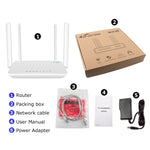 Router wireless CPE 4G Plug-In, hotspot di rete WiFi 6, spina UE, EC21