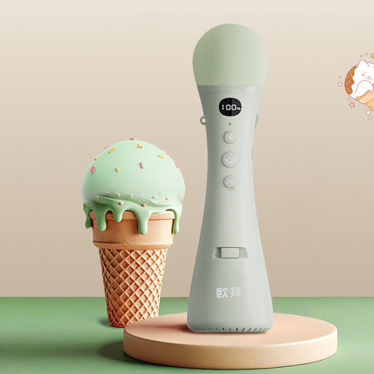 Oubai Z10 Bluetooth Microfono wireless Megafono vocale per insegnante, Basic Version, PPT Clicker Version