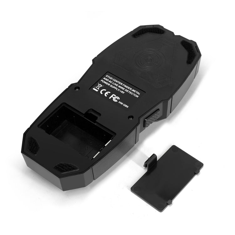 HW-QB6 5 in 1 scanner da parete portatile rilevatore di montanti Rilevamento di cavi elettrici sotto tensione in metallo e corrente in legno, HW-QB6 Black, HW-QB6 Orange, HW-QB6 (White