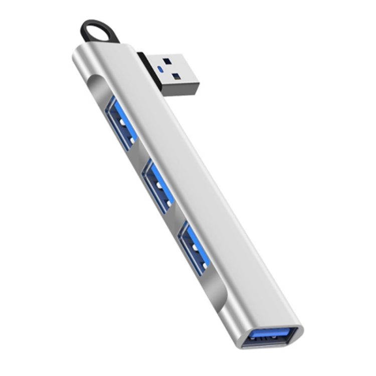 Stazione di docking wireless Side Plug 4 in 1 Hub per cavi per computer multifunzionali, Type-C 3.0 Silver, Type-C 3.0 Gray, USB 3.0 Silver, USB 3.0 Gray