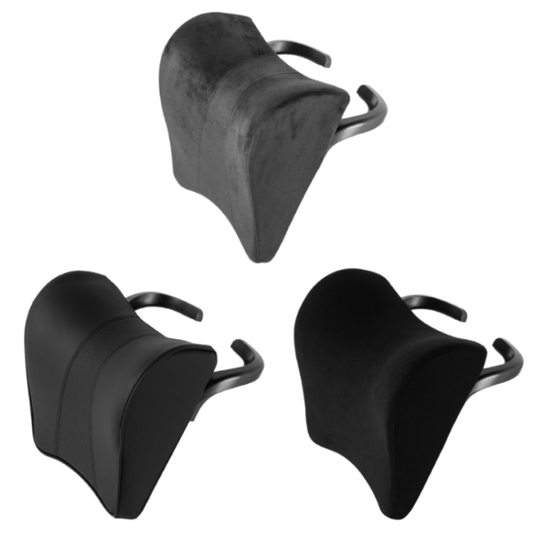 Per poggiatesta in memory foam per Tesla Model 3/Y, Microfiber, Leather, Cloth