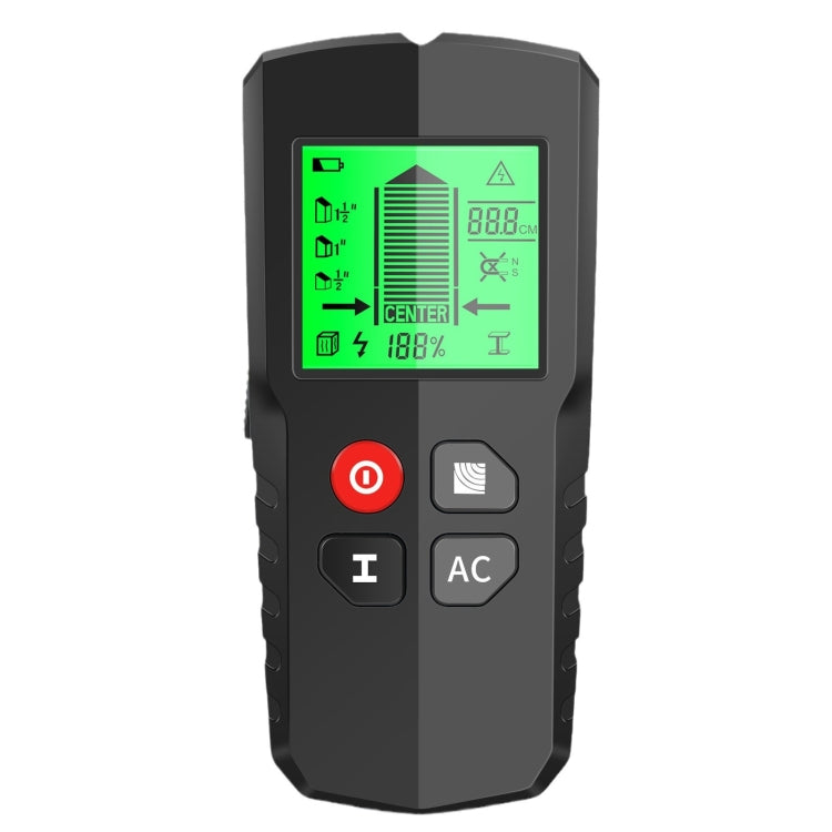 Rilevatore di montanti da parete 5 in 1 HW-QB5 Rilevamento di cavi CA in metallo e corrente di legno, HW-QB5