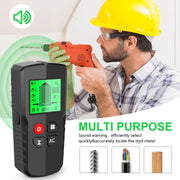 Rilevatore di montanti da parete 5 in 1 HW-QB5 Rilevamento di cavi CA in metallo e corrente di legno, HW-QB5