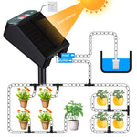 Dispositivo di irrigazione intelligente automatico solare temporizzato e controllato senza fili