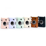 Per Fujifilm Instax Mini EVO Custodia protettiva morbida antiusura, Beige, Brown, Black, Pink, Purple, Blue, Green