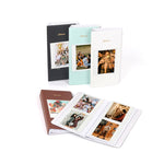 Album fotografico da 5 pollici da 64 pezzi, White, Black, Light Blue, Brown, Green, Pink, Blue, Purple
