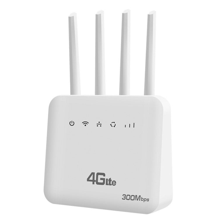 Router wireless 4G CPE WiFi6 Plug-in, hotspot wireless a doppia porta, spina UE, For European / Asian / African