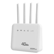Router wireless 4G CPE WiFi6 Plug-in, hotspot wireless a doppia porta, spina UE, For European / Asian / African