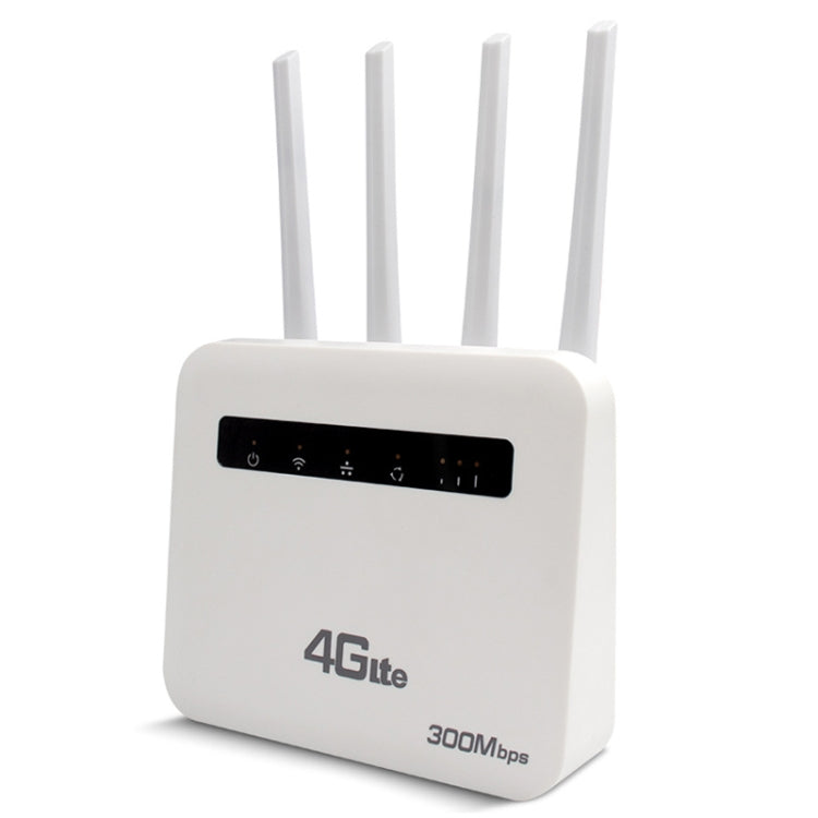 Router wireless 4G CPE WiFi6 Plug-in, hotspot wireless a doppia porta, spina UE, For European / Asian / African
