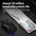 Mouse cablato da gioco T-WOLF G520 a 7 tasti RGB Marquee Honeycomb Hollow