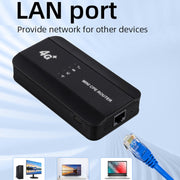 Router Plug-in 4G WiFi6 Porta wireless LTE Mini CPE Hotspot wireless, M10-EW