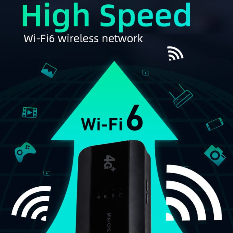 Router Plug-in 4G WiFi6 Porta wireless LTE Mini CPE Hotspot wireless, M10-EW