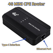 Router Plug-in 4G WiFi6 Porta wireless LTE Mini CPE Hotspot wireless, M10-EW
