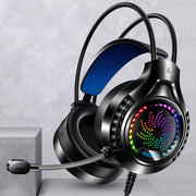 YINDIAO Q7 Cuffie da gioco USB con cavo per computer con luce colorata, Dual 3.5mm + USB Black, Dual 3.5mm + USB White, Dual 3.5mm + USB Pink, USB7.1 Sound Card Black, USB7.1 Sound Card White, USB7.1 Sound Card Pink
