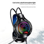 YINDIAO Q7 Cuffie da gioco USB con cavo per computer con luce colorata, Dual 3.5mm + USB Black, Dual 3.5mm + USB White, Dual 3.5mm + USB Pink, USB7.1 Sound Card Black, USB7.1 Sound Card White, USB7.1 Sound Card Pink