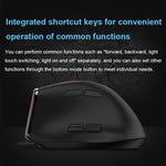 ZELOTES T50 Mouse cablato ergonomico con impugnatura verticale e effetto di illuminazione RGB a 9 tasti, T50