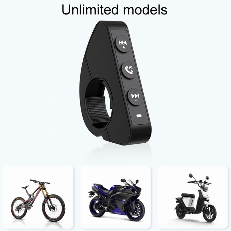 Q15 Motocicletta Controllo Bluetooth Manubrio Pulsante Telefono Telecomando Wireless, Q15