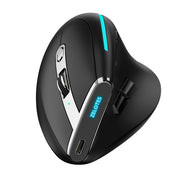 ZELOTES F36 9 tasti impugnatura verticale programmazione ergonomica doppio Bluetooth + mouse wireless 2.4G, F36 (White), F36 (Black)