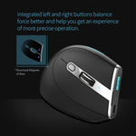 ZELOTES F36 9 tasti impugnatura verticale programmazione ergonomica doppio Bluetooth + mouse wireless 2.4G, F36 (White), F36 (Black)