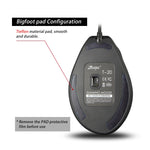 Mouse cablato ergonomico per laptop con impugnatura verticale a 6 tasti ZELOTES T20, T20