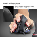 Mouse cablato ergonomico per laptop con impugnatura verticale a 6 tasti ZELOTES T20, T20