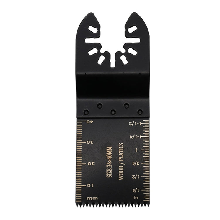 2 pezzi Trimmers Lama per sega dritta in acciaio ad alto tenore di carbonio per utensile multiuso, Small Teeth, 45mm Fine Teeth