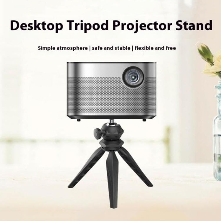 Proiettore Mini Desktop Treppiede Mobile Proiezione Live Staffa Pigra