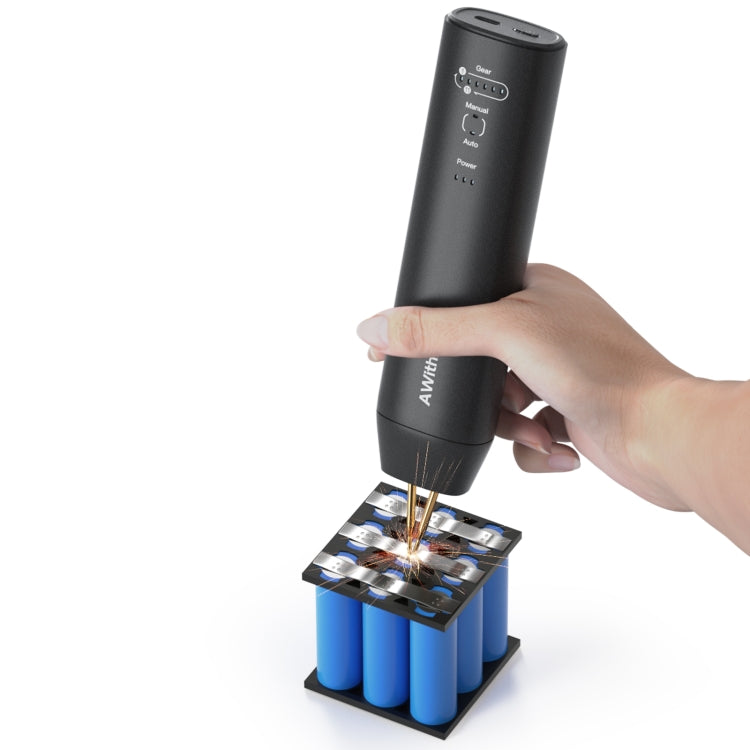 AWithZ Mini macchina portatile per saldatura a punti fai da te in fogli di nichel