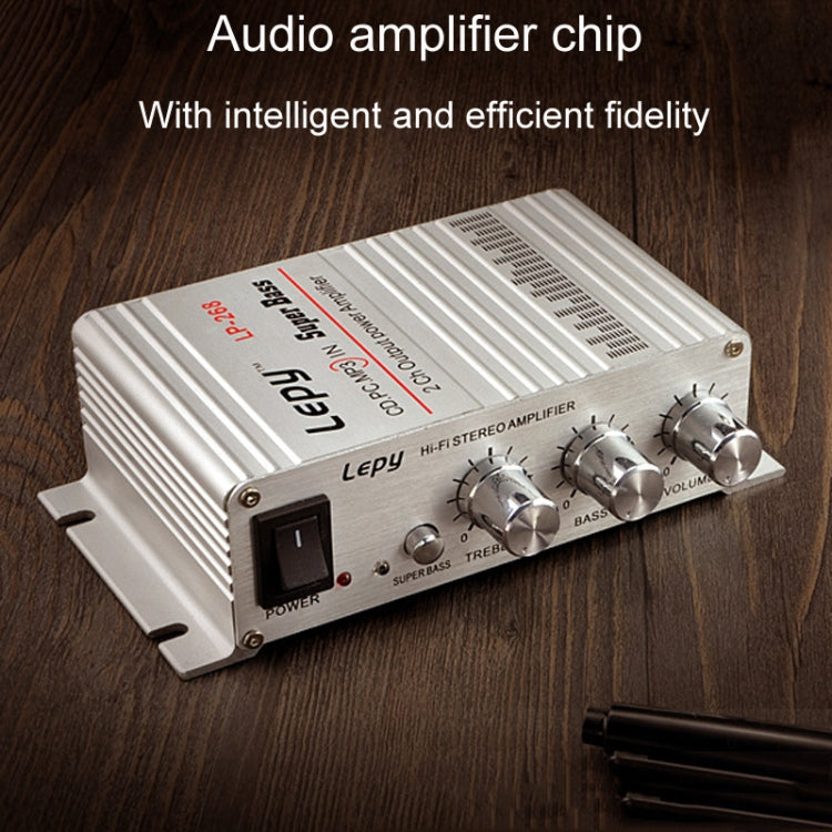 Lepy LP-268 DC12V Amplificatore di potenza ad alta fedeltà per auto/moto