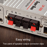 Lepy LP-268 DC12V Amplificatore di potenza ad alta fedeltà per auto/moto